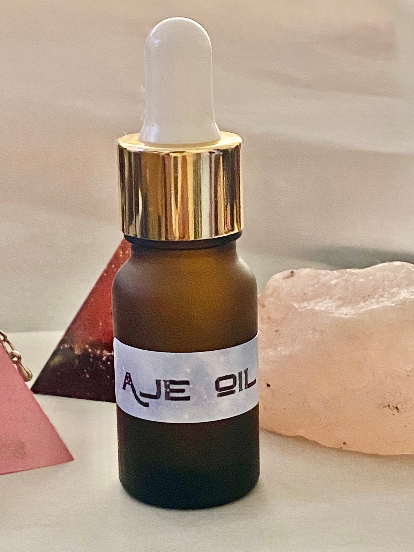 Aje Oil, Goddess of Prosperity, Wealth, Financial Growth and Abundance. 10ml Dropper Bottle.