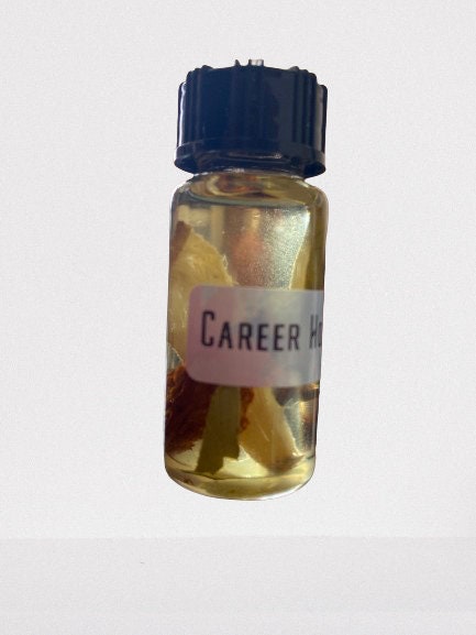 Career Hoodoo Oil, For Success, Prosperity and Stability, in a Career or Professional Path, Anointing oil, Spiritual,Gift