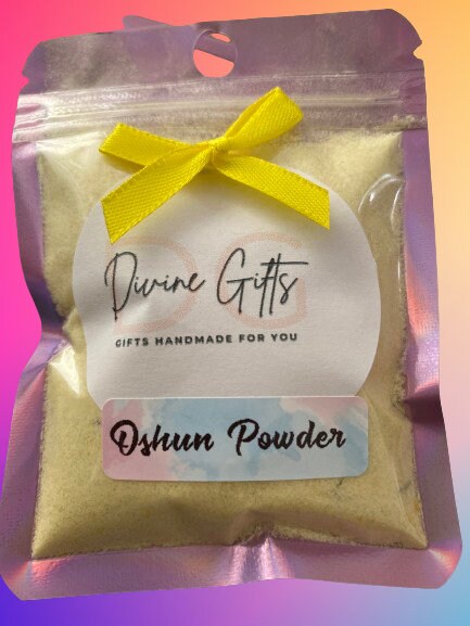 Hoodoo Oshun Powder: Goddess of Fertility, Prosperity, Abundance, Beauty and Love, Goddess of Rivers and Fresh Water. Herbs, Oils,  40g Bag