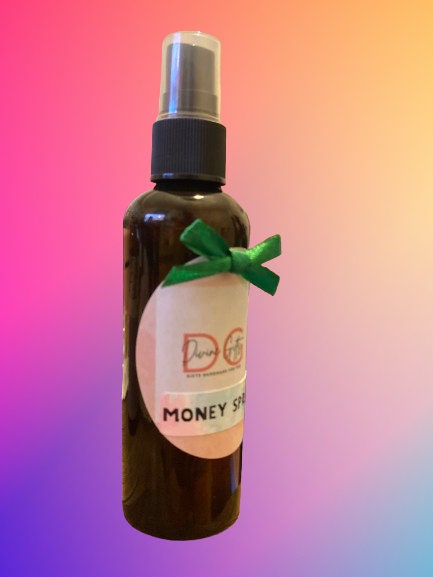 Money Body & Room Spray for attracting abundance, prosperity, customers, wealth and success. Spray  daily, in meditation and rituals.