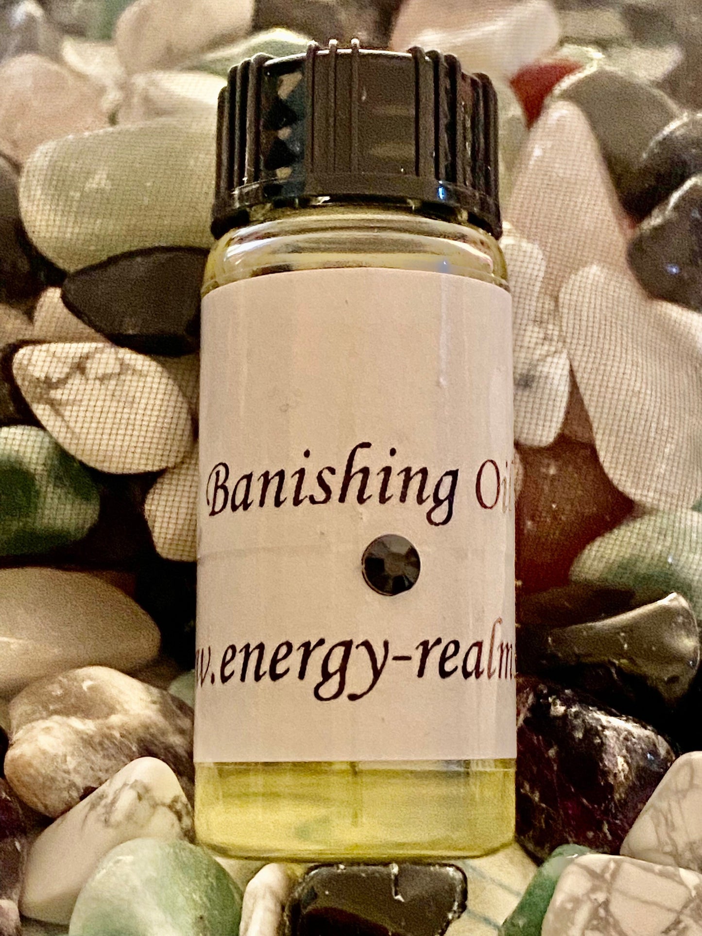 Banishing Oil, Hoodoo, Voodoo, Herbal Oil 10ml Bottle. - With Herbs and Roots. Hoodoo Oils, Magick Oil.