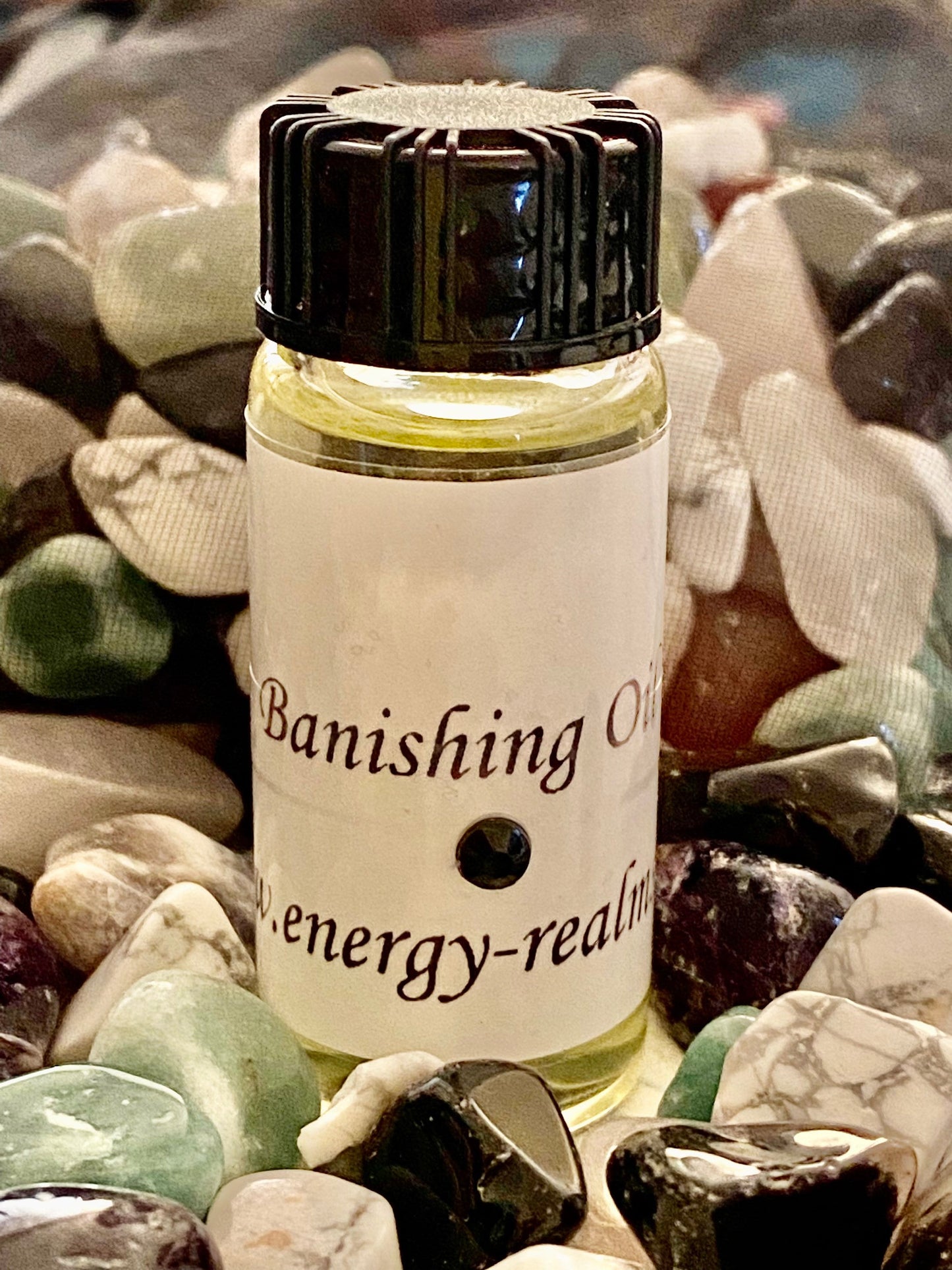 Banishing Oil, Hoodoo, Voodoo, Herbal Oil 10ml Bottle. - With Herbs and Roots. Hoodoo Oils, Magick Oil.