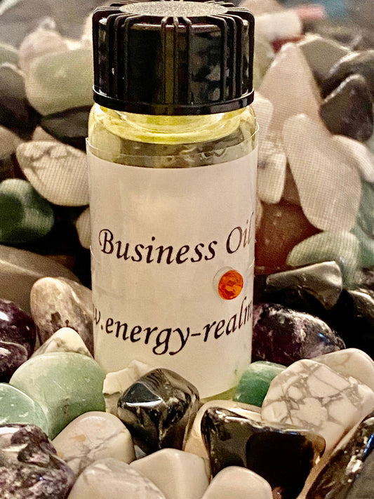 Business Hoodoo Magickal Herbal Oil. Magick Perfume Oil, 10ml Bottle. - With Herbs and Roots. Hoodoo Oils, Magick Oil