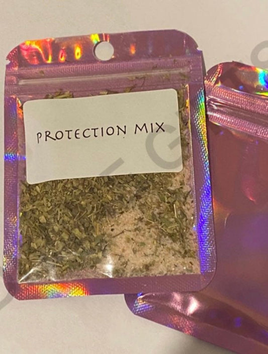 Hoodoo Protection Mix, 20g Sachet, Protect Yourself, Your Home and Others, Magickal Blend. Handmade Blend