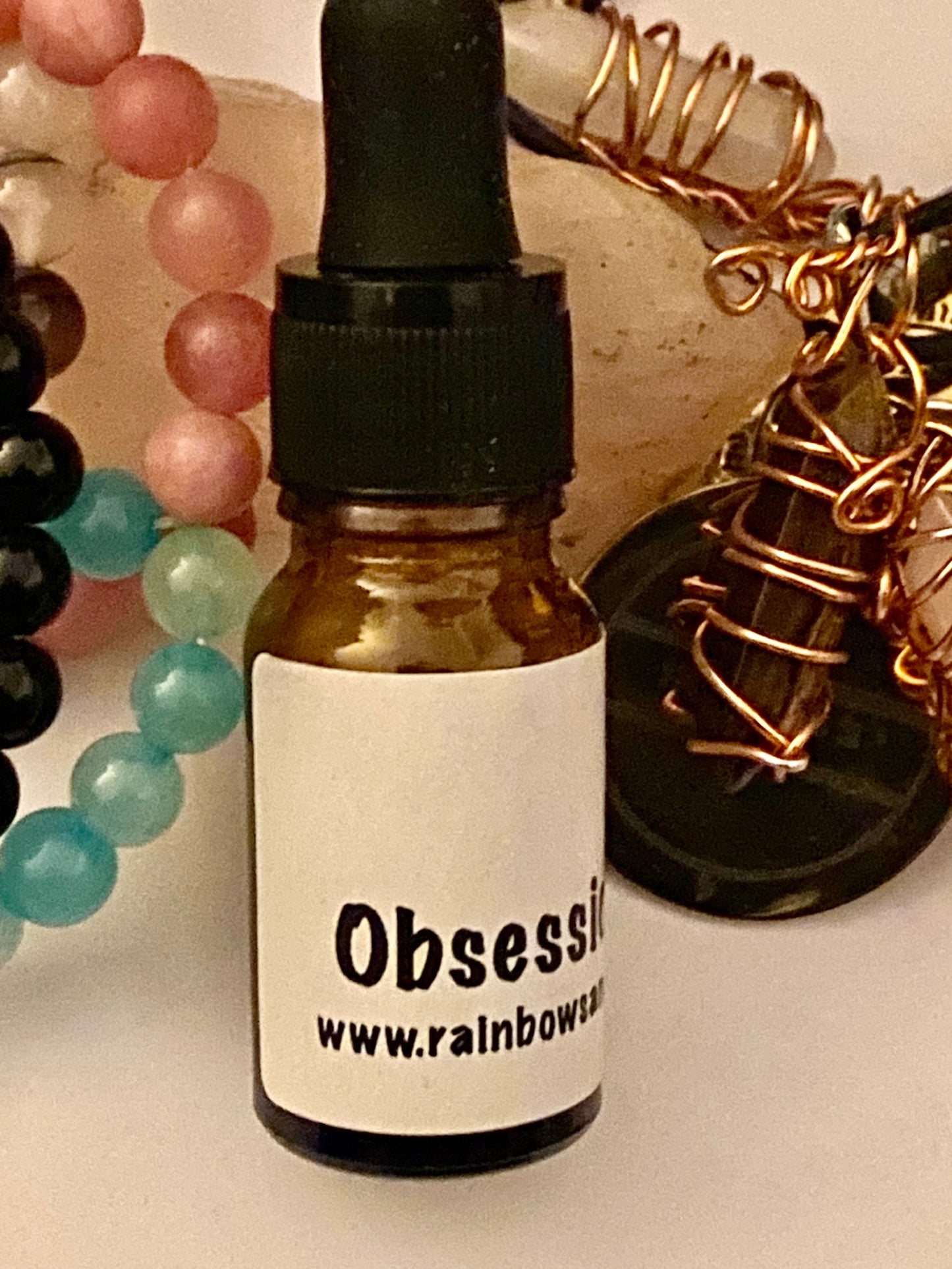 Divine Obsession Oil 10ml. Magick Perfume Oil, Magick Perfume Oil, Herbal Oil 10ml Bottle. - With Herbs and Roots.