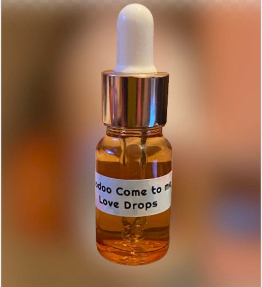 Hoodoo Come to me Love Drops. Powerful herbal blend for Attraction. Pear flavour.