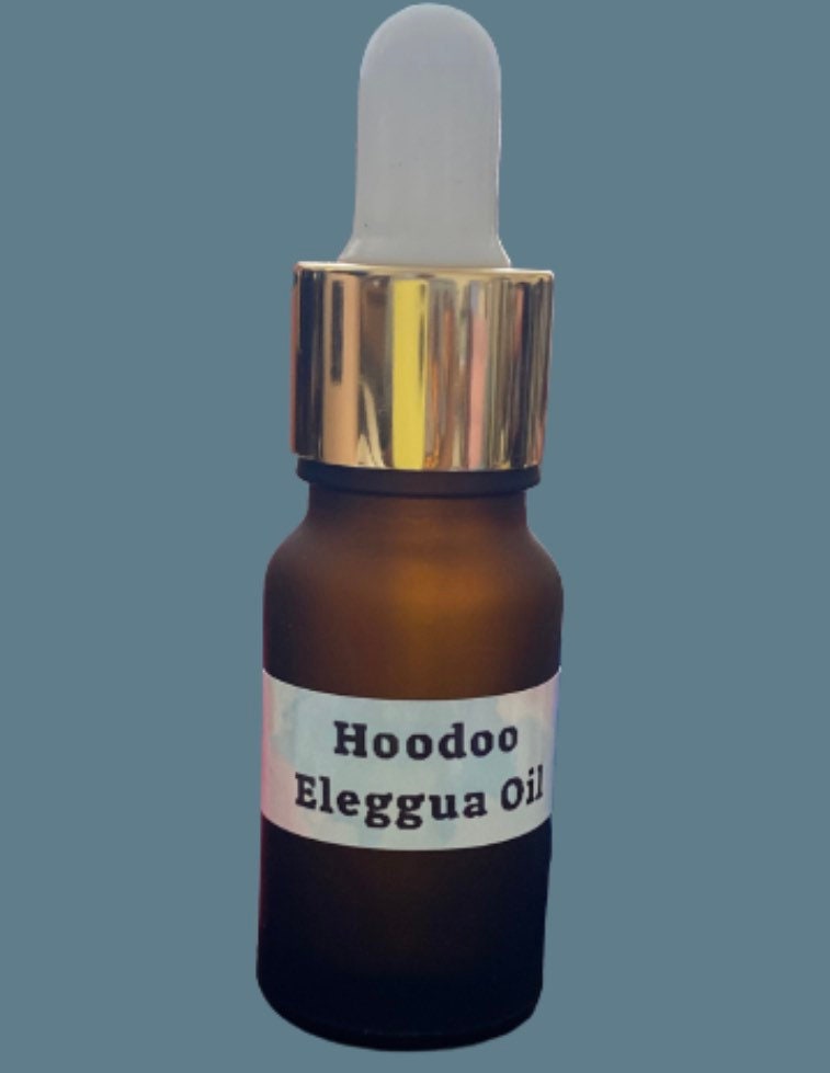 Hoodoo Eleggua Oil. Road opener, removing obstacles, Love, Luck.