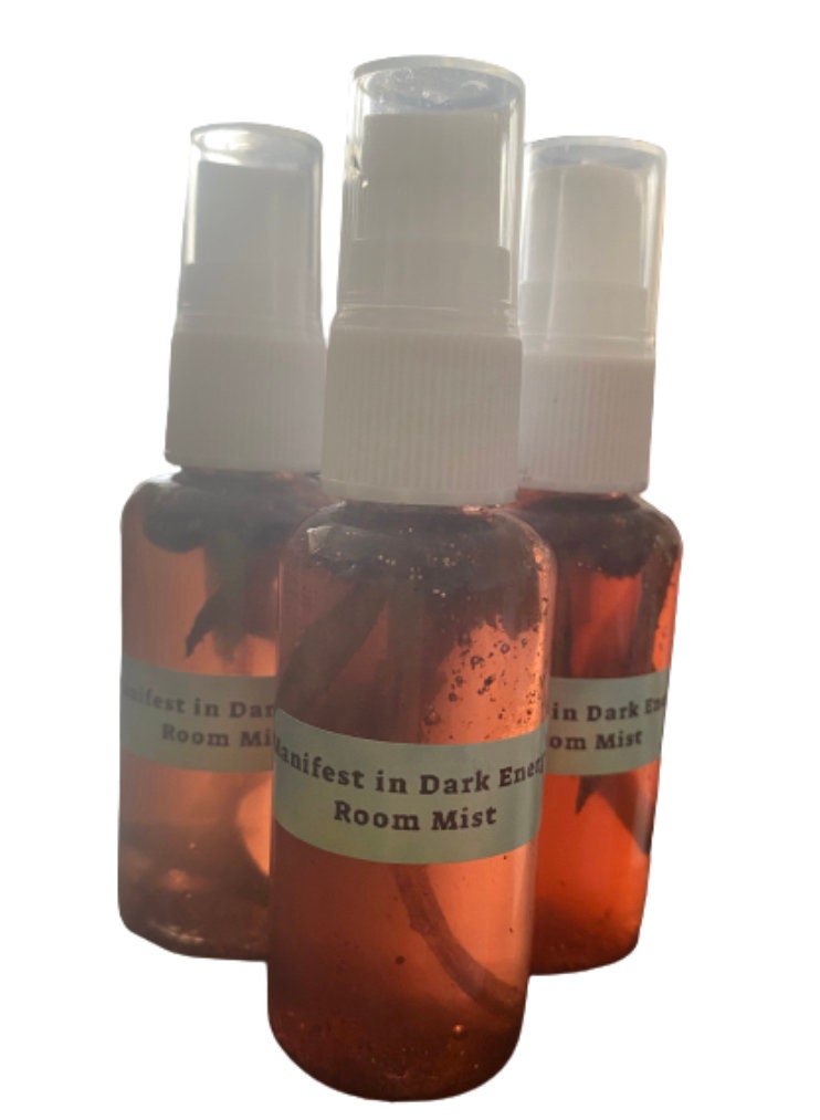 Manifest in Dark Energy Room Mist Spray. Pack of 3, Frequency, Manifesting, Spirituality.