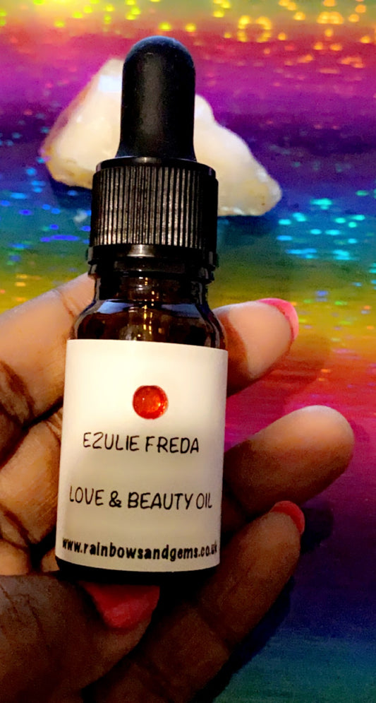 Erzulie Freda Love and Prosperity Oil 10ml Dropper Bottle.